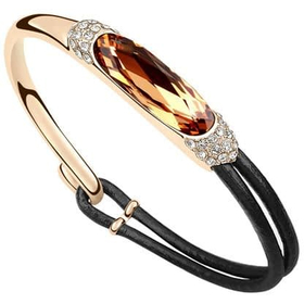 Браслет "Дуэт", медовый