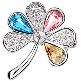 Брошь "Семицветик"