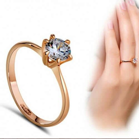 Кольцо Cваровски "Совершенство"