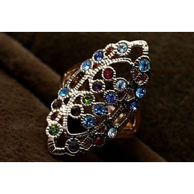 Кольцо с цирконием "Королевское"