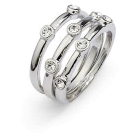 Кольцо "Серебрянные капли"