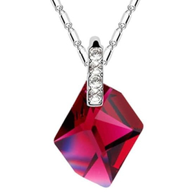 Кулон "Гармония", рубин