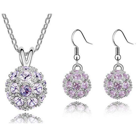 Комплект "Снежный ком", фиолет