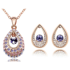 Комплект "Дамиани", фиолет