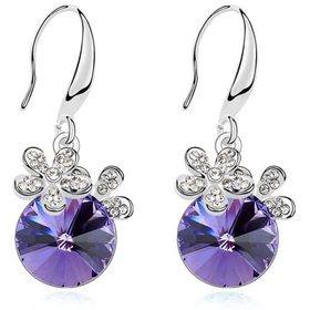 Серьги "Цветочные страсти"