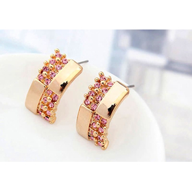 Серьги "Кристальная геометрия"