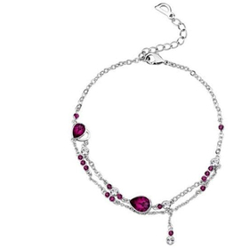 Браслет на ногу Сваровски "Асли"