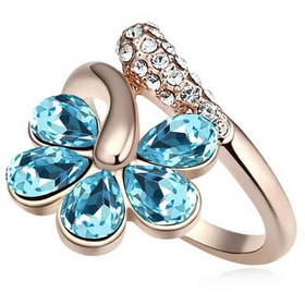 Кольцо Cваровски "Соблазн"