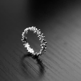 Кольцо Cваровски "Веночек"