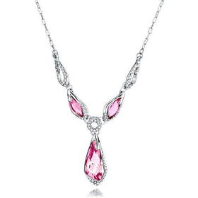 Колье "Шарлотты" розовый