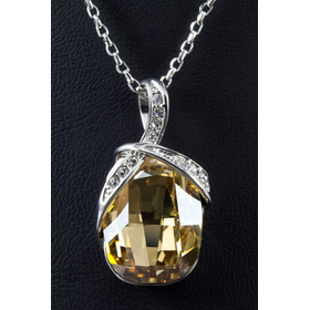 Кулон "Эвелина", медовый