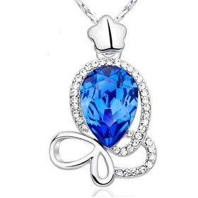 Кулон "Фантазия" синий