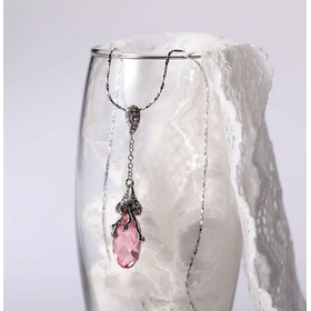 Кулон "Хрустальная капля"