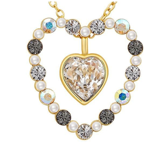 Кулон Сваровски "Изумительное сердце"