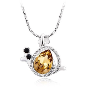 Кулон Сваровски "Улиточка"