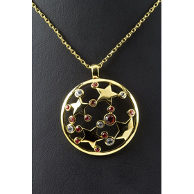 Кулон  "Звездное небо" gold