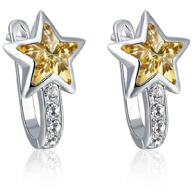 Серьги Сваровски "Звезды"