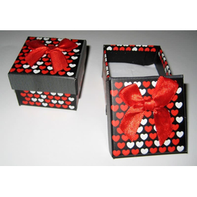 Упаковка "Бантик", красный